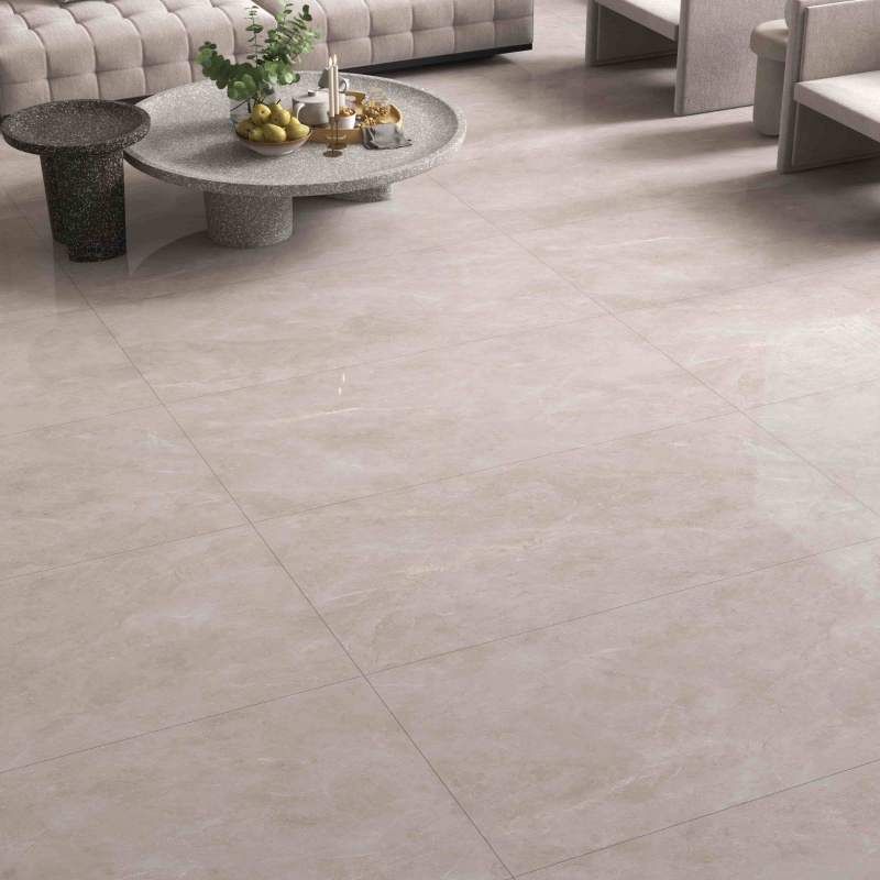 Zibo Ceramic Tile Customization Factory Polishing Blue Gold Plating Process Floor and Wall 600/1200mm