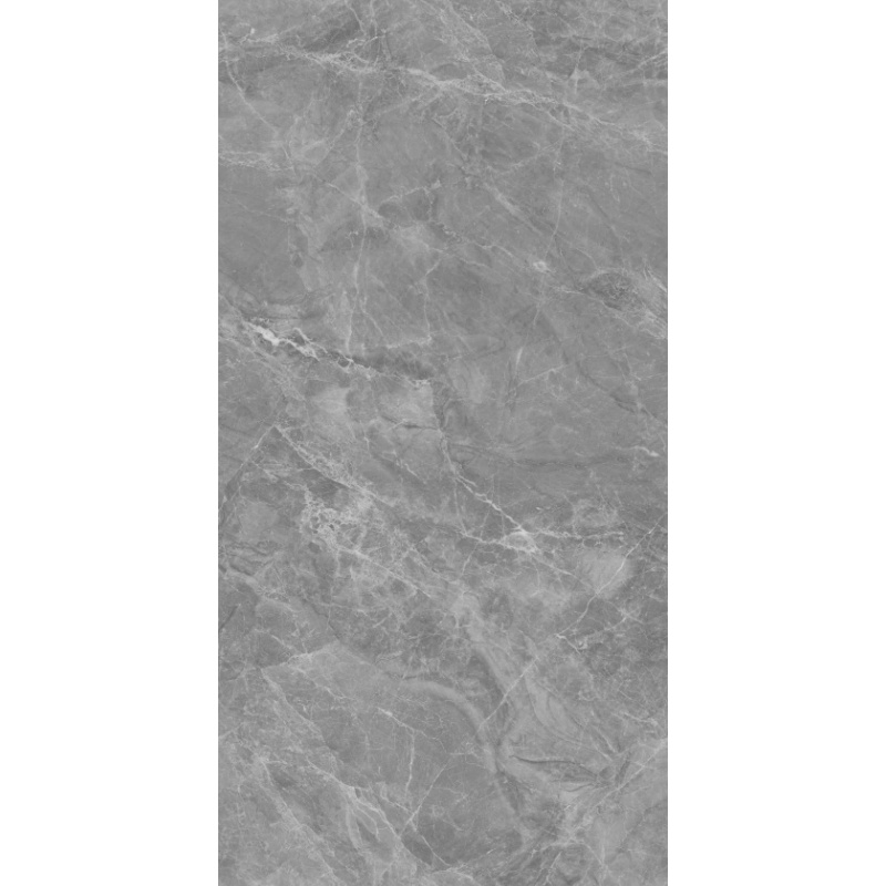 China Glossy Full Body Marble Polished Glazed Floor Golden Line Natural Stone Look Ceramic Tile