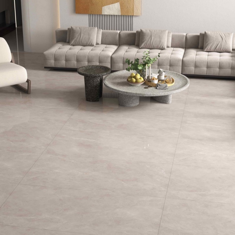 Zibo Ceramic Tile Customization Factory Polishing Blue Gold Plating Process Floor and Wall 600/1200mm