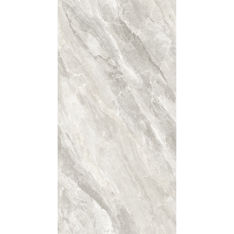 Refined Grey Marble Look Porcelain Tile 600X1200mm Glazed Grey Surface for Wall and Floor Use