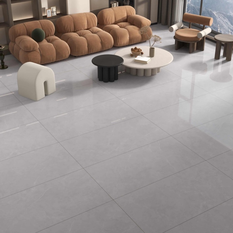 High Gloss Marble Design Porcelain Tile 600X1200mm for Living Room Floor