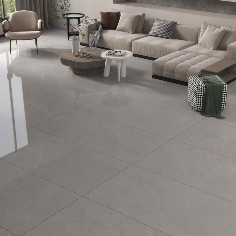 600/1200mmretro Style Restaurant with Matte Ceramic Tiles on Walls and Floors
