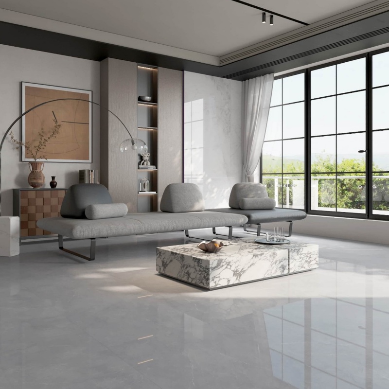 Award-WinningPolished 60X120 Marble Effect Floor Tile Vein Movement