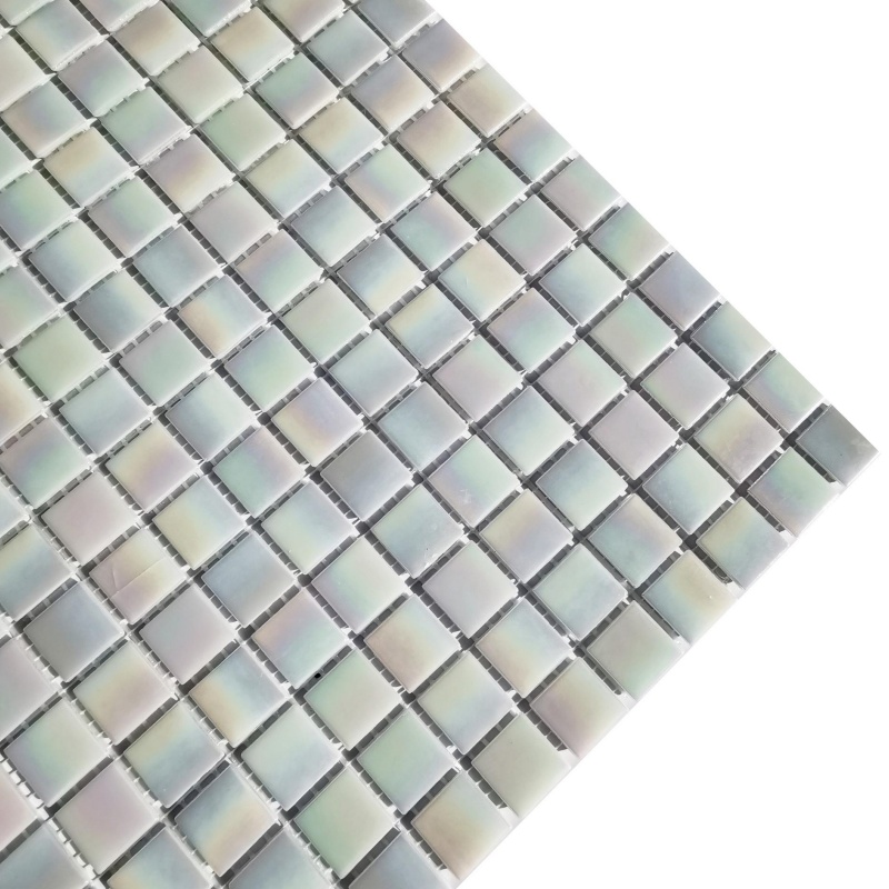Beautiful Design Mixed Size Glass Mosaic Tiles for Bathroom Wall and Swimming Pool Tiles
