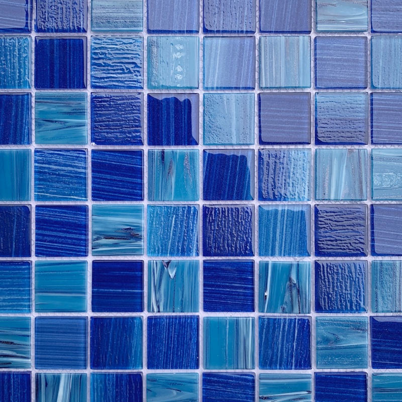 Ceiling Glass Mosaic Swimming Pool Mosaic Tiles