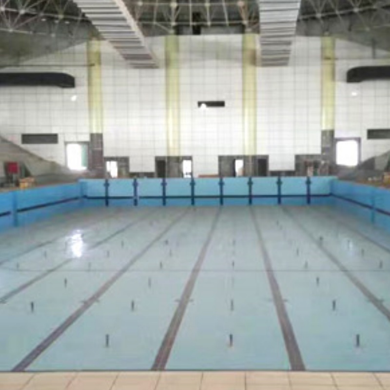 Ready to Ship Square Swimming Pool Decoration Stock Cheap Price Blue Crystal Glass Mosaic Tile
