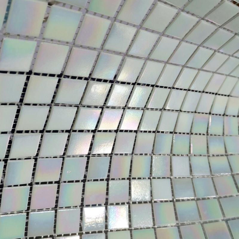 6 mm Square Ceramic/Porcelain Mosaic Tiles in The Swimming Pool