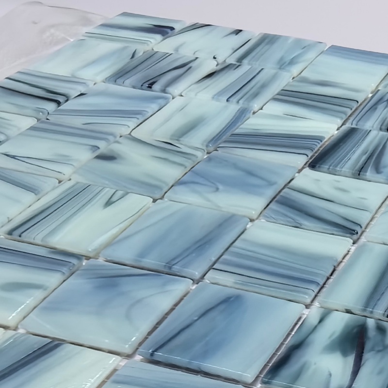 Ceiling Glass Mosaic Swimming Pool Mosaic Tiles