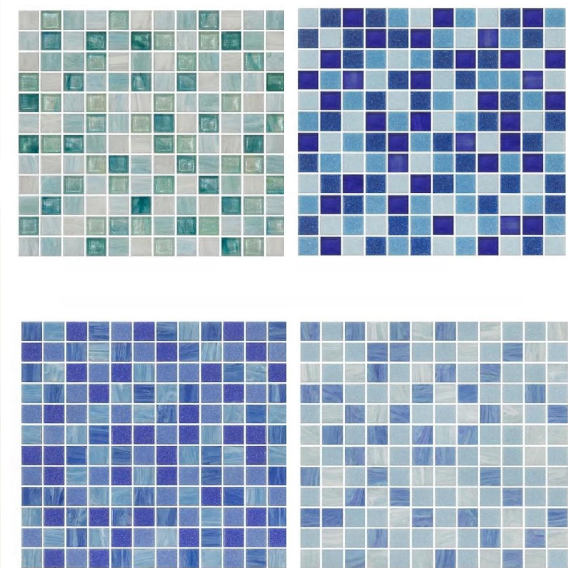 Best Sell Glossy Ceramic Mosaic for Shower Floor&Swimming Pools