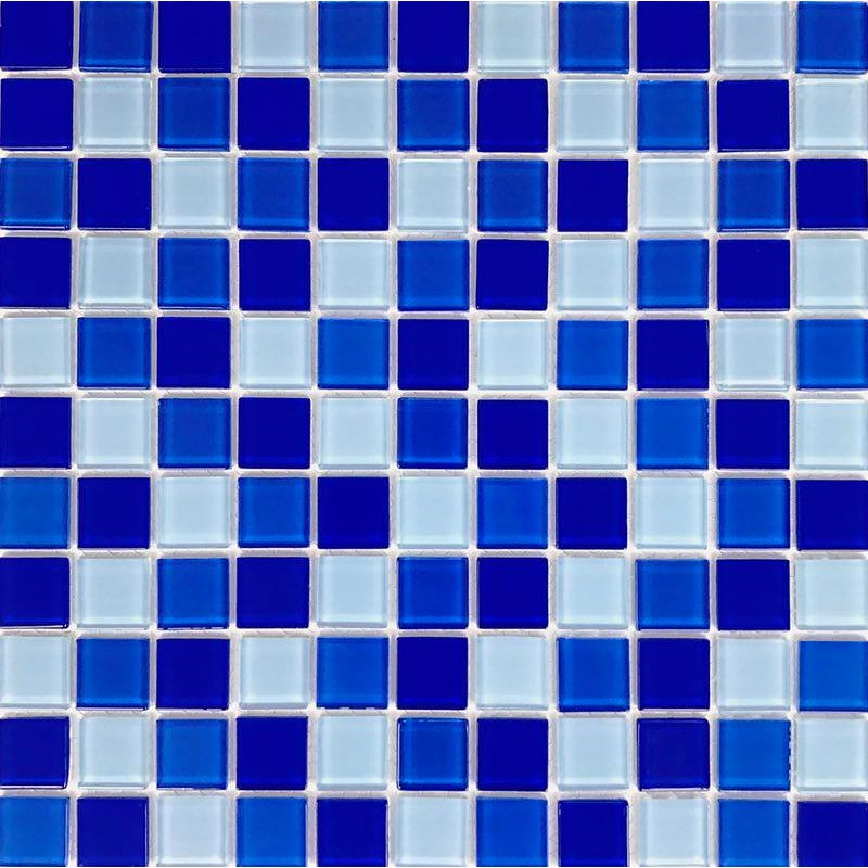 Hot Sale Outdoor Square 300X300mm Blue Ocean Mosaic for Swimming Pool Tile