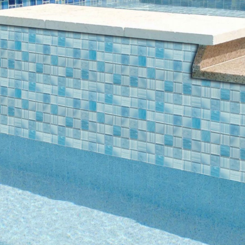 15*15mm Various Types Swimming Pool Mosaic Glass Mosaic Porcelain Mosaic
