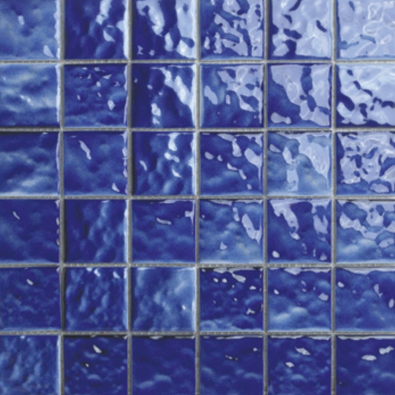 Factory High Quality Sector Glossy Glazed Grey Bathroom Ceramic Mosaic for Kitchen Backsplash Wall Decoration Mosaic Tile