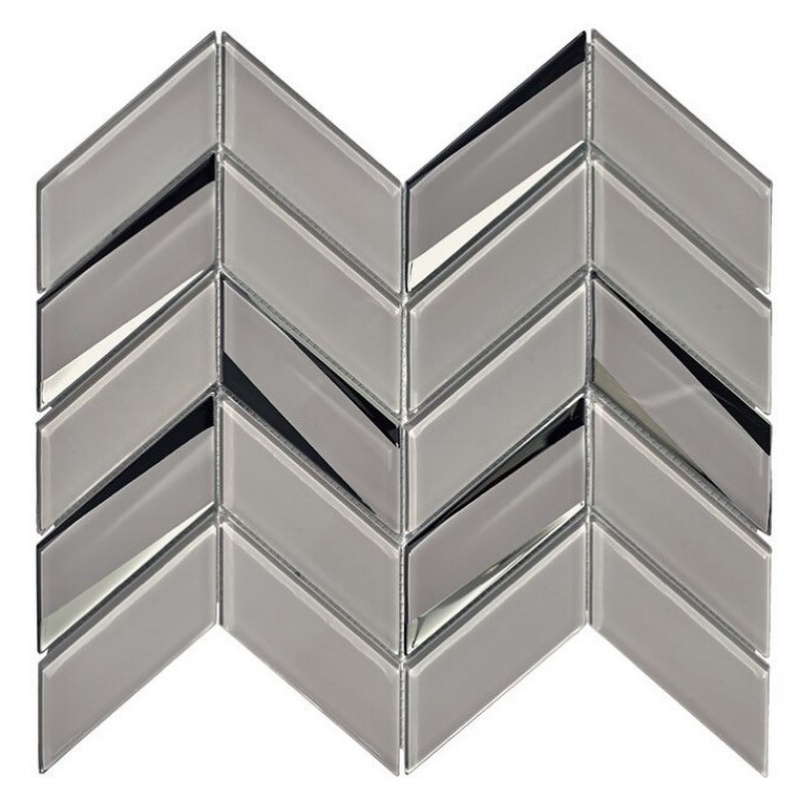 Luxurious 2024 Long Diamond Mosaic Wall Tiles for Modern Spaces