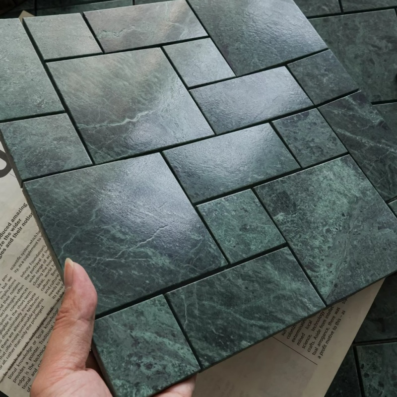 Elegant Mixed Stone Mosaic Tiles for Chic Wall Decor