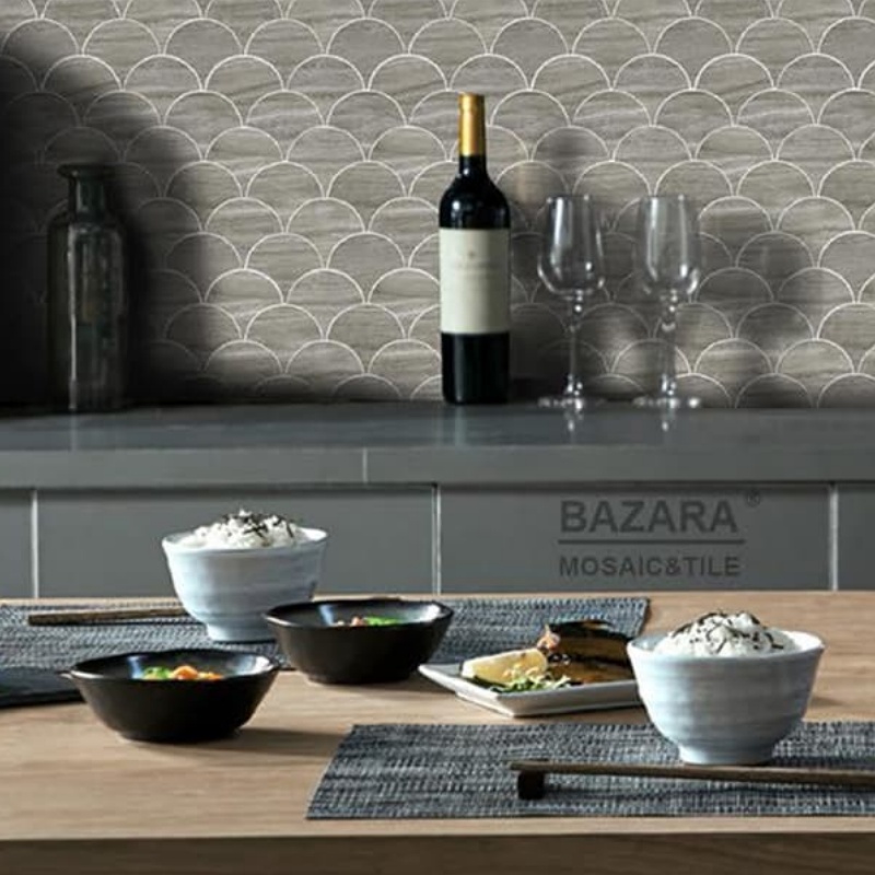 Stylish 3D Mosaic Metal Wall Art Boat Design for Home Decor
