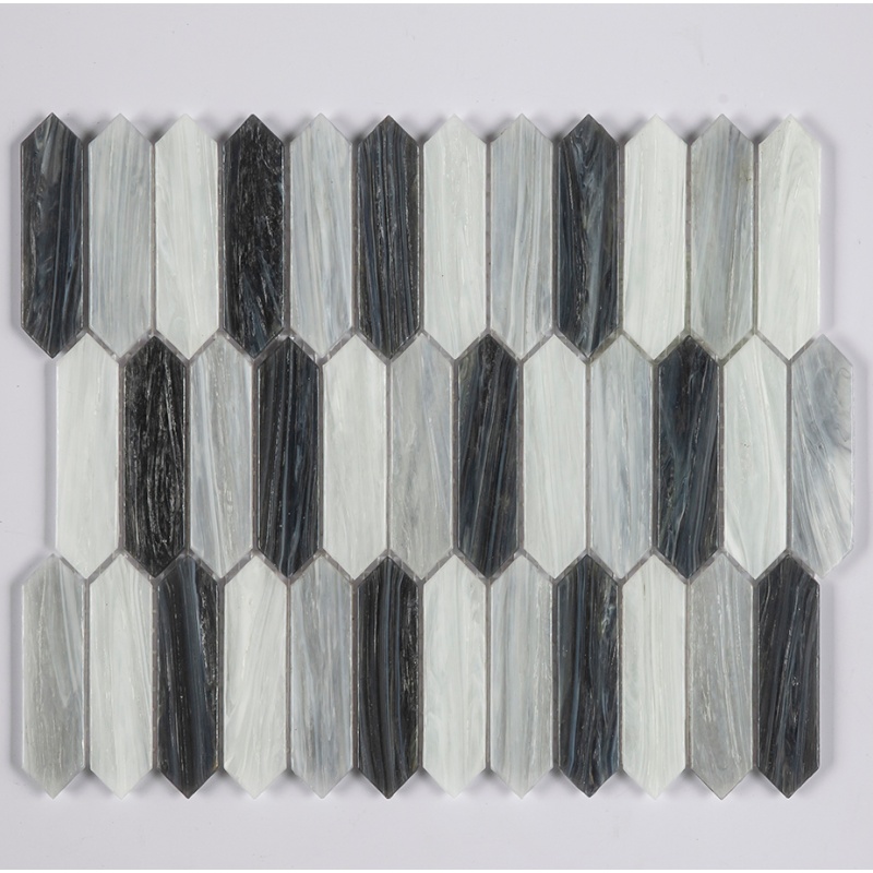 Luxurious Linear Glass Mosaic Tiles for Stunning Wall Decor