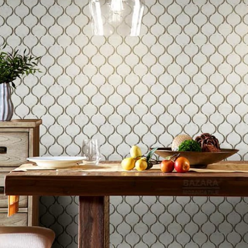 Premium Herringbone Glass Mosaic Tiles for Stylish Bathrooms