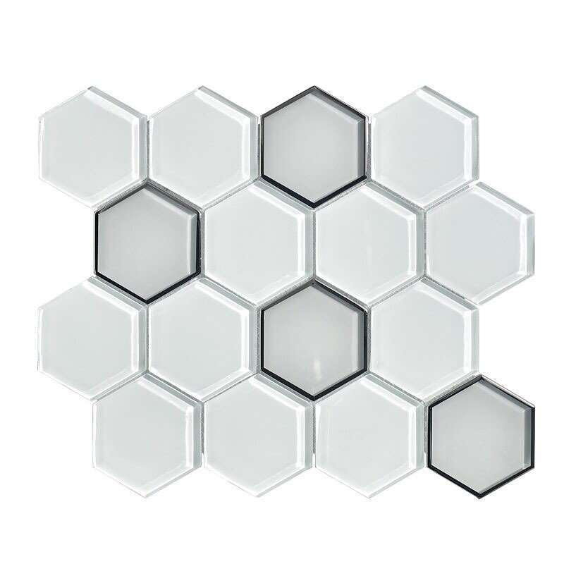 Luxurious Square Marble Mosaic Tiles for Stylish Kitchens and Bathrooms