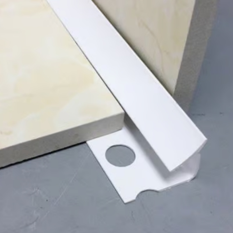 Factory Price Wholesale Customized Wall Corner Round Plastic PVC Tile Trim