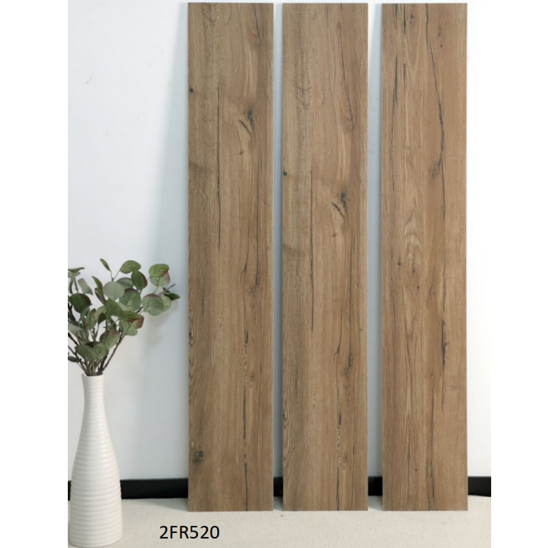 200X1000mm Full Body Porcelain Wood Look Tile Matt Micro-Mold Rectified Wooden Tiles for Luxury Floor