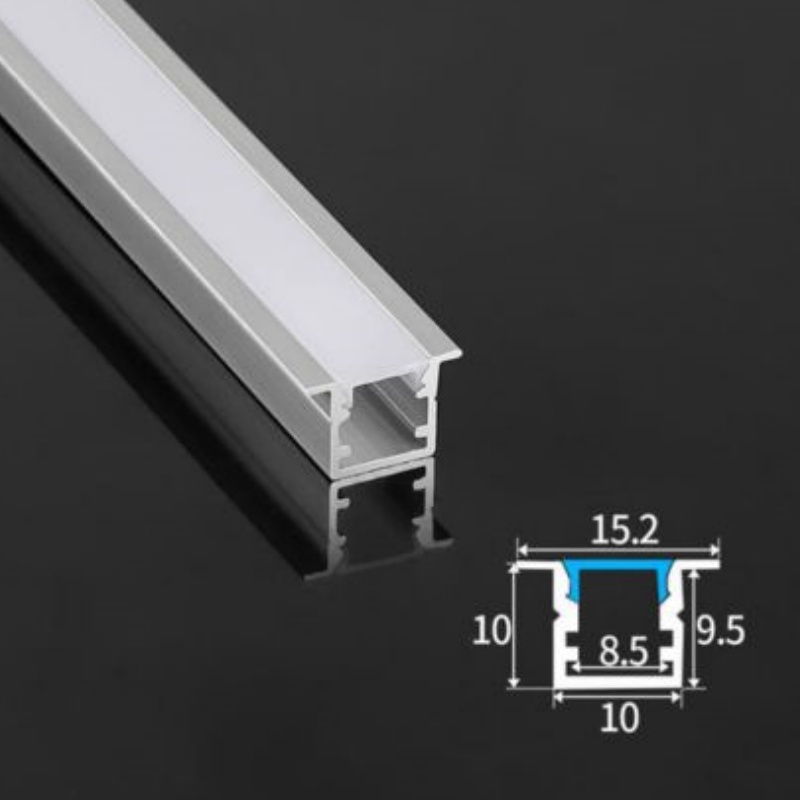 43mm*16mm Drywall Trimless Recessed LED Aluminium Profile for Plasterboard Ceiling