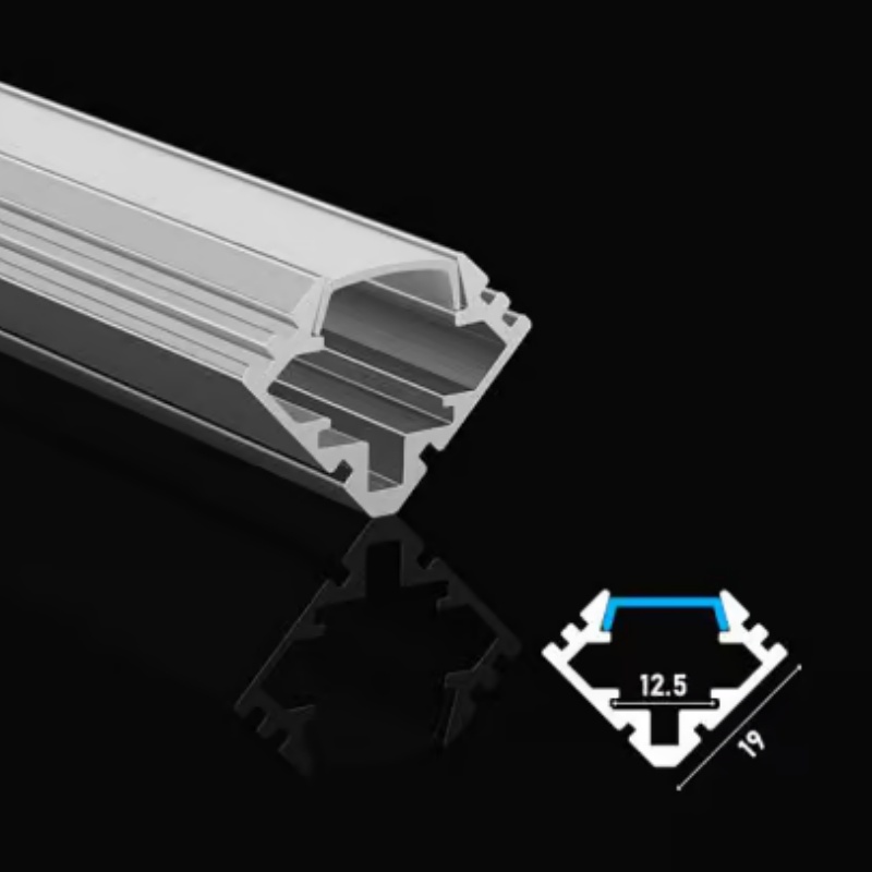Surface Mounted Aluminum LED Profile with PMMA Lens