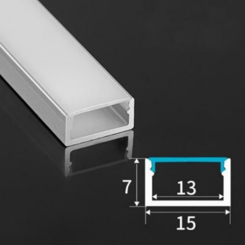 43mm*16mm Drywall Trimless Recessed LED Aluminium Profile for Plasterboard Ceiling