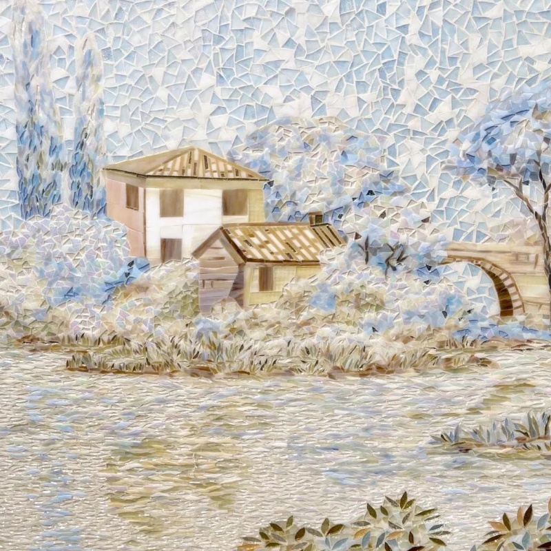 Art Mosaic Picture, Art Mosaic, Mosaic Mural
