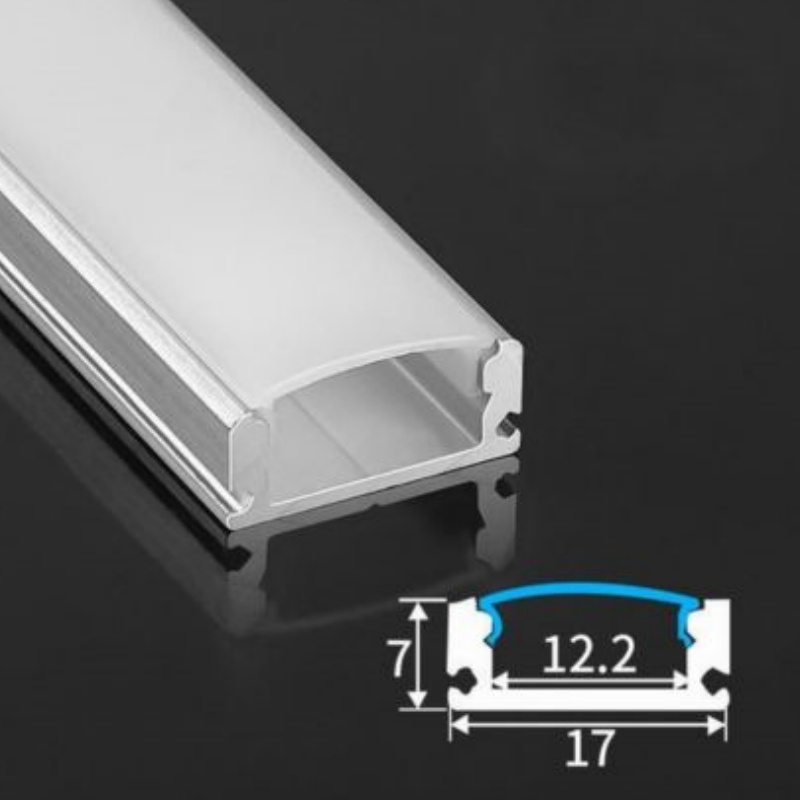 Furniture Lighting Modern Viewing 45 Degree Cabinet Closet Recessed LED Profile No Glare Design LED Aluminum Profile