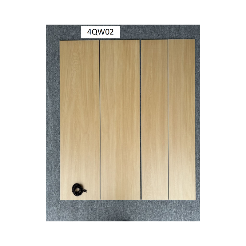 150X900mm 200X1000mm 200X1200mm Indoor Flooring Wood Look Porcelain Tile Matte Rectified Anti-Slip Wood Grain Floor Tile with Low Water Absorption