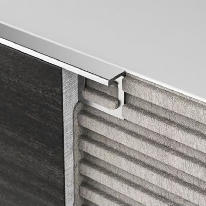 Factory Price LED Strip Light Flooring Accessories Aluminium Tile Trim