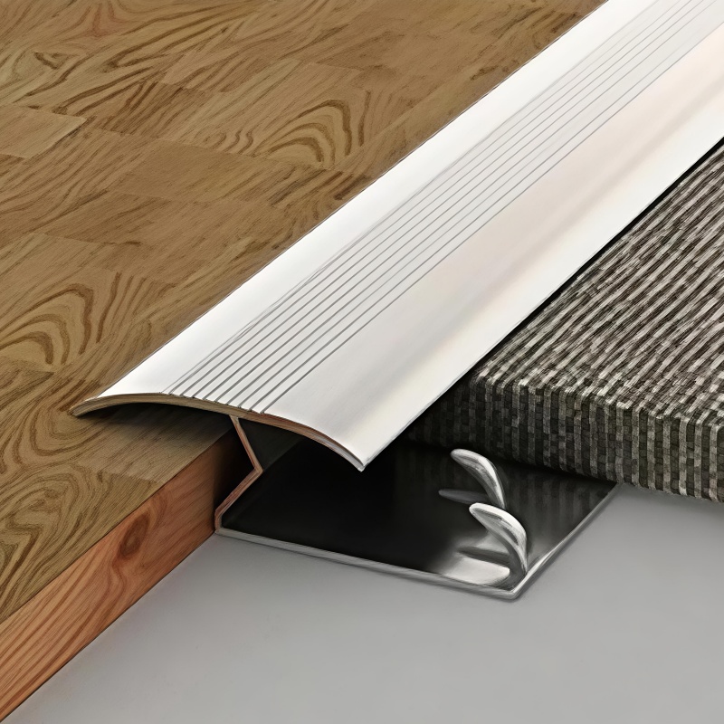 Precise L-Shaped Corner Protection & Easy Installation, Professional Tile Trim for Floor and Wall Edges, Anodized Aluminum Tile Edge Trim Profile