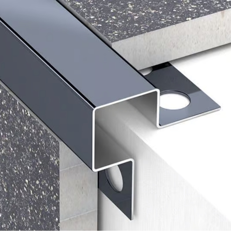 Popular Anodized Shape Ceramic Aluminum Tiles Corner Trim
