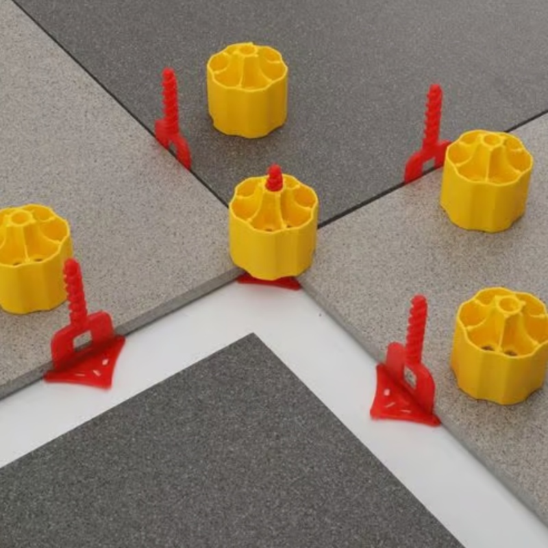 Modern Design 1.5mm Reusable T-Lock Tile Spacersrs Leveling System