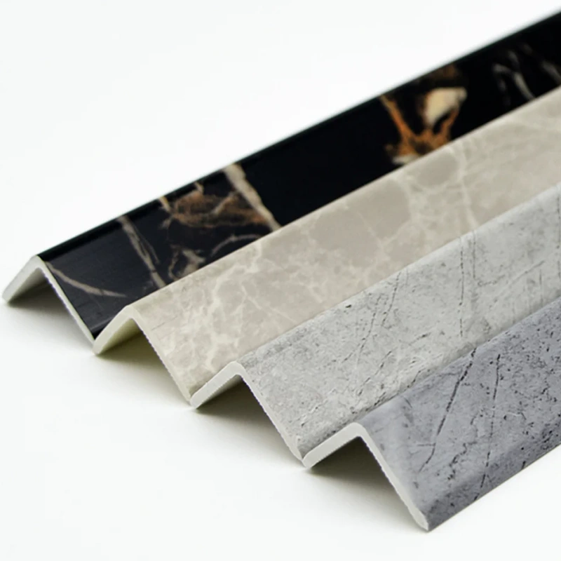 Manufacturer Wholesale Curved Plastic Tile Trim Corners PVC Tile Edge Trim