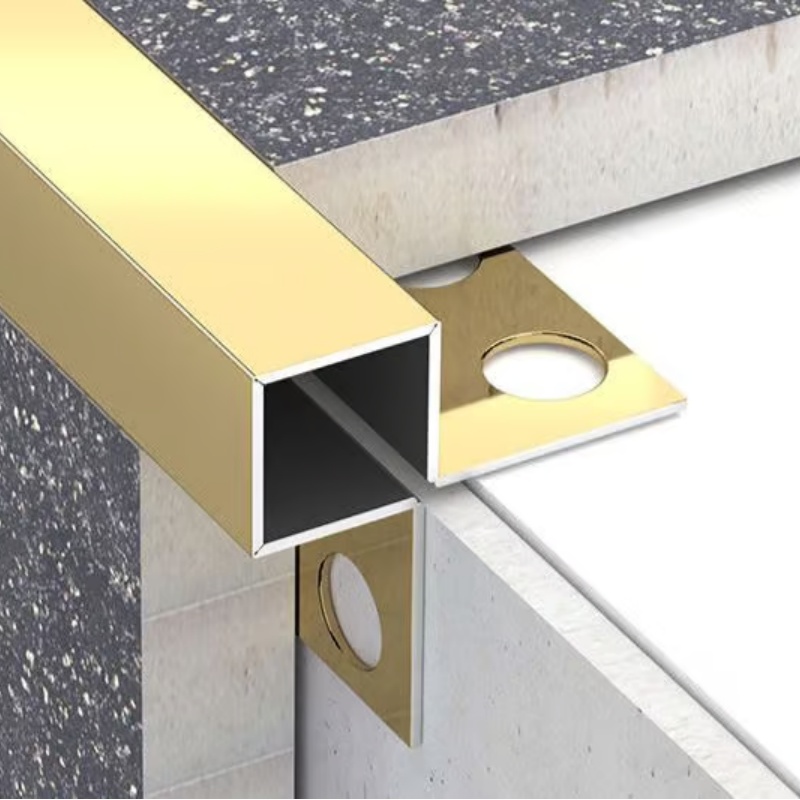 Popular Anodized Shape Ceramic Aluminum Tiles Corner Trim