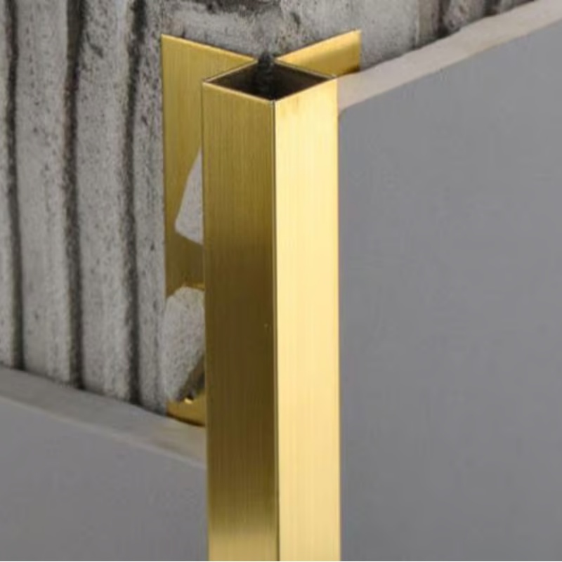 Popular Anodized Shape Ceramic Aluminum Tiles Corner Trim