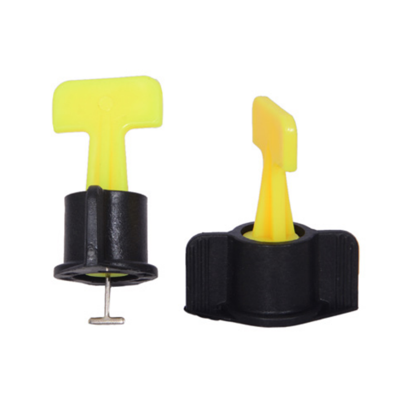 Durable T-Lock Tile Leveling System for Floor Clips