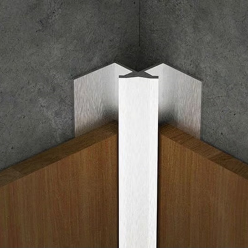 Metal External Aluminum Edge L Corner Shape Profile Wall Ceramic Aluminium Decorative Corners Cove Tile Trim