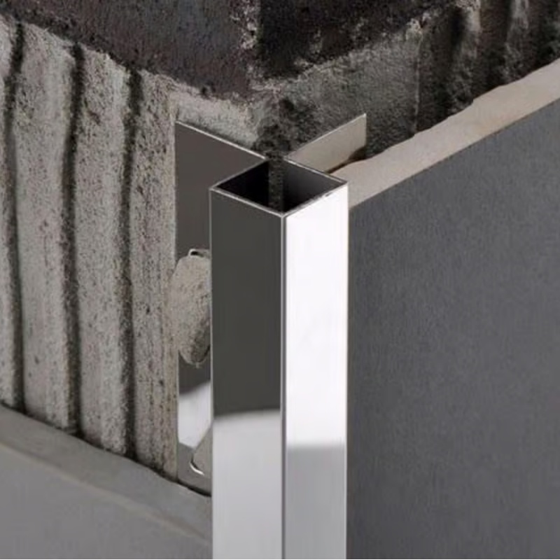 Popular Anodized Shape Ceramic Aluminum Tiles Corner Trim