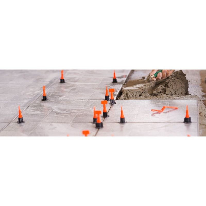 Durable Cross Tiles Leveler Spacers Leveling System for Wall Installation Tools