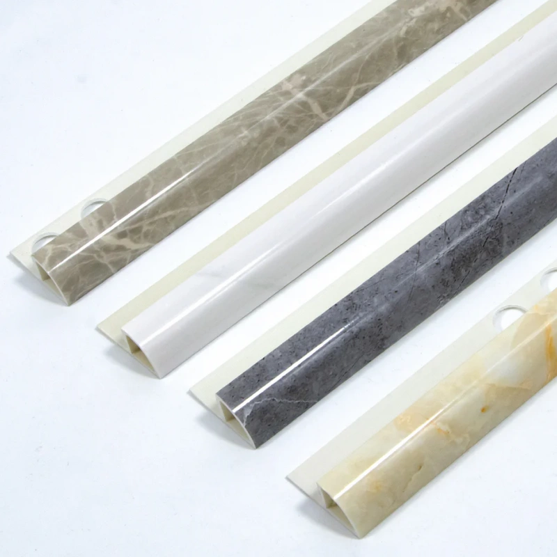 PVC Profile Ceramic Tile Corner Plastic Wall Tile Trim