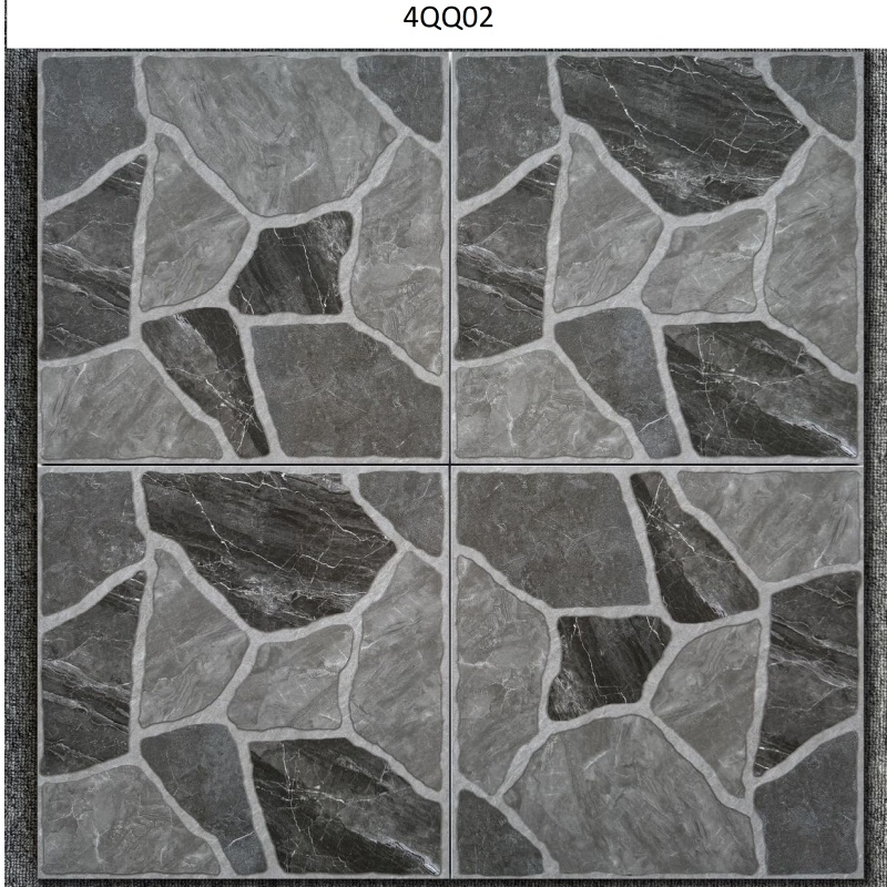 China Antique Matte Marble Look Floor Tiles Non Slip Rustic Tile