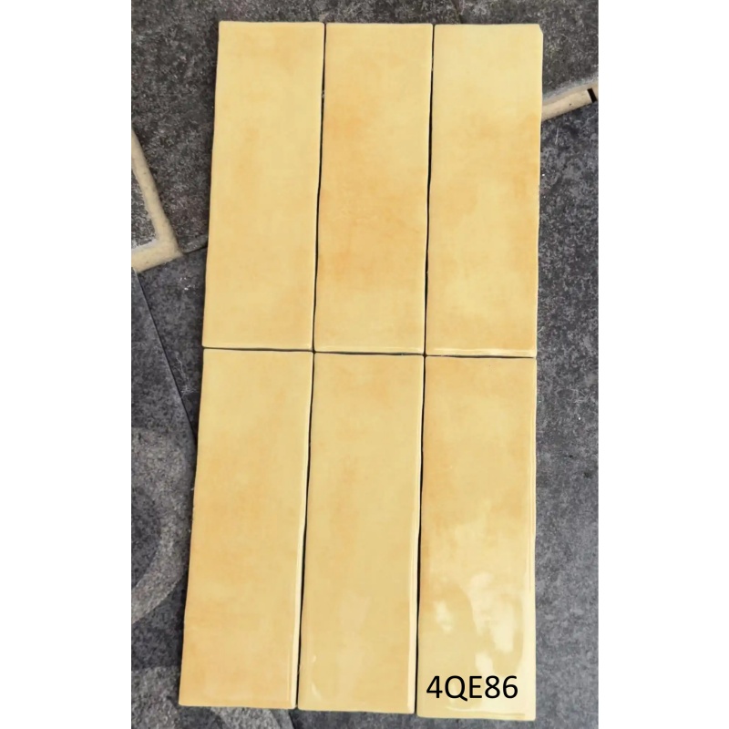 10X30 Cm Wavy Handmade Style Bedroom Interior Wall Ceramic Tiles
