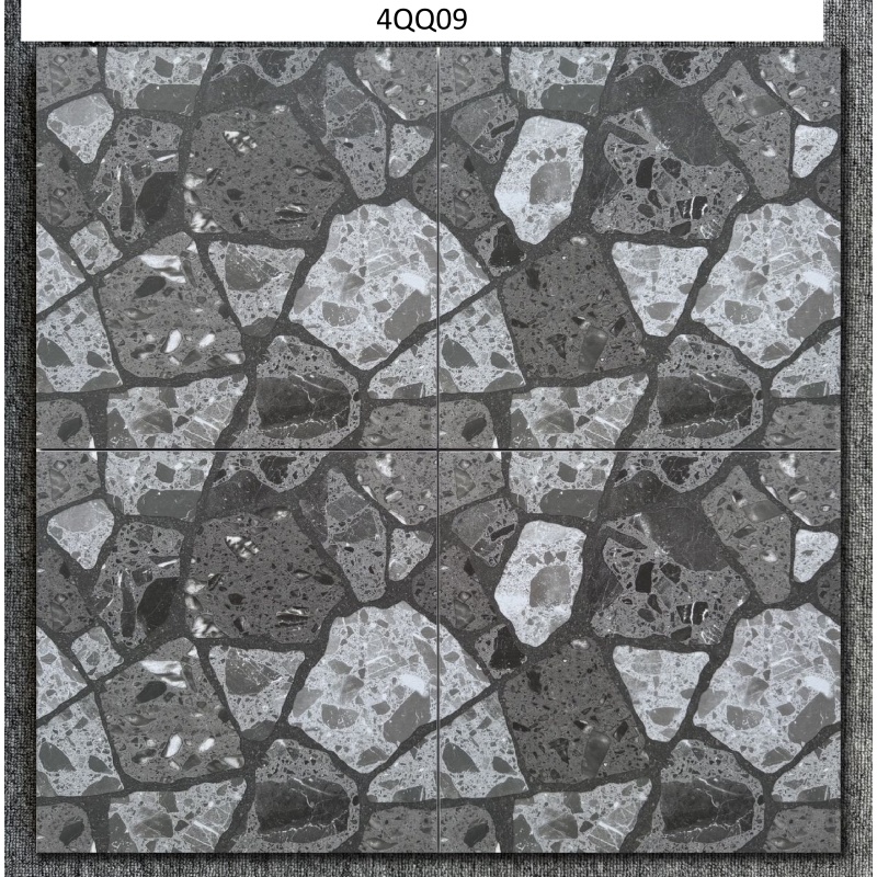 Decoration Material Glossy 800*800mm Full Body Matte Ceramic Porcelain Rustic Floor Wall Tile