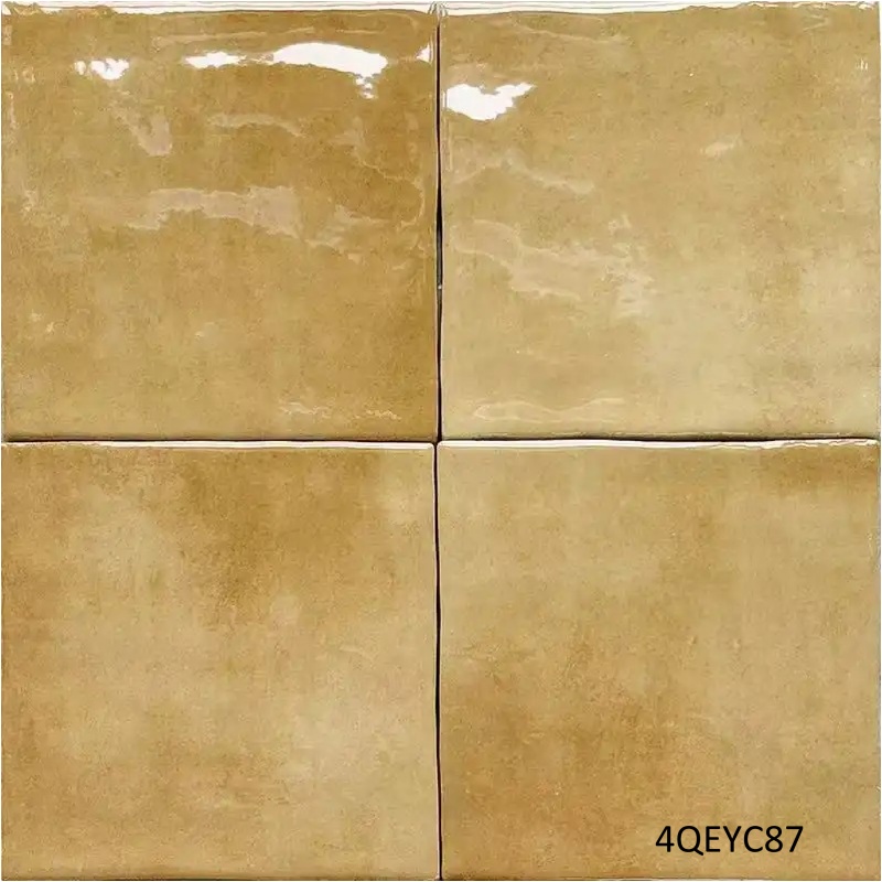 50X200mm Purple Ceramic Handmade Interior Wall Tiles