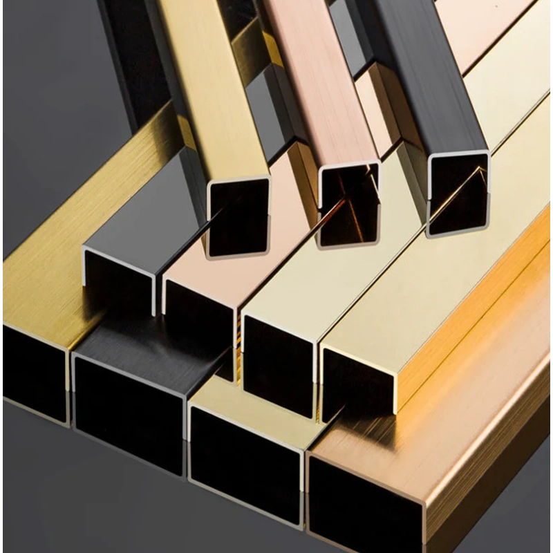 Aluminum Ceramic 2.3m Gold Transition Strip to Tile Joiner Carpet Movement Joints Trim