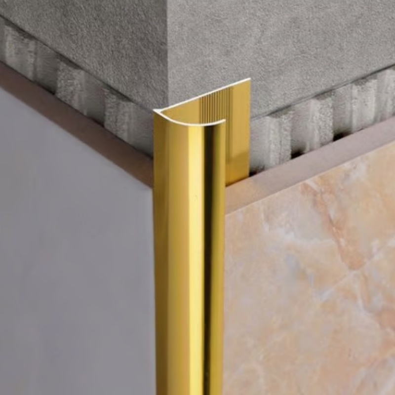 Foshan Factory Wall Panel Profile Metal Trim Internal Corner Edge Flooring Strip