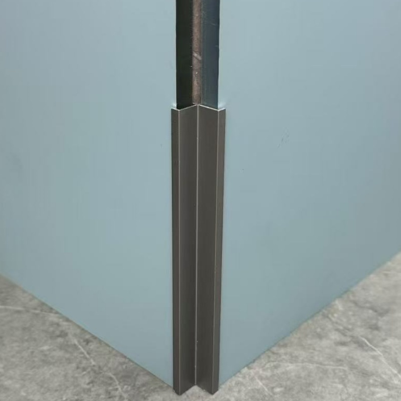 Aluminum Profile Bathroom Decorative Shower Tile Trim