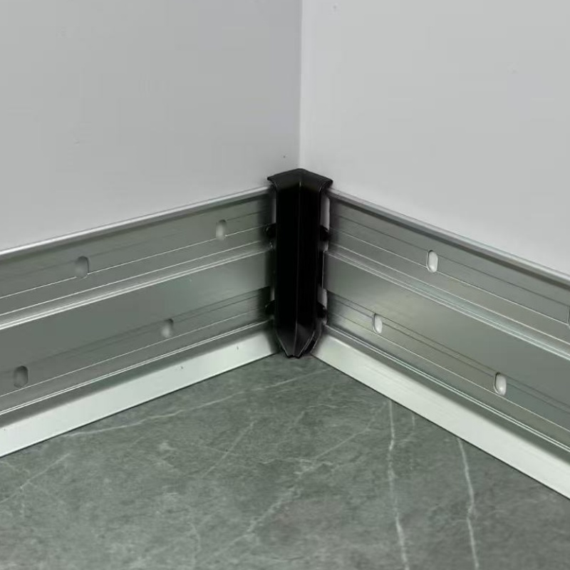 Cost Saving Modern Baseboard Antique Aluminium Profiles Metal Skirting Board